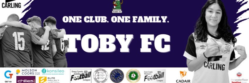Toby Football Club banner