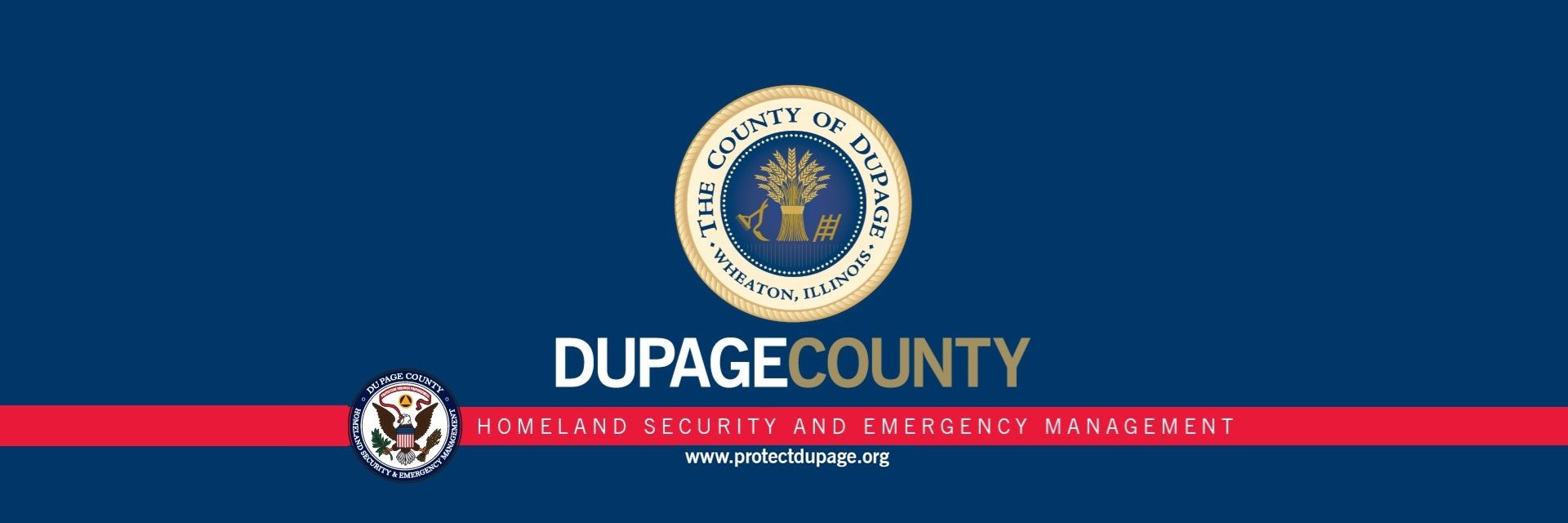 DuPage County OHSEM banner
