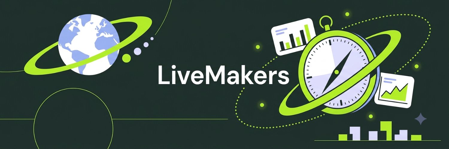 LiveMakersCom's profile banner image
