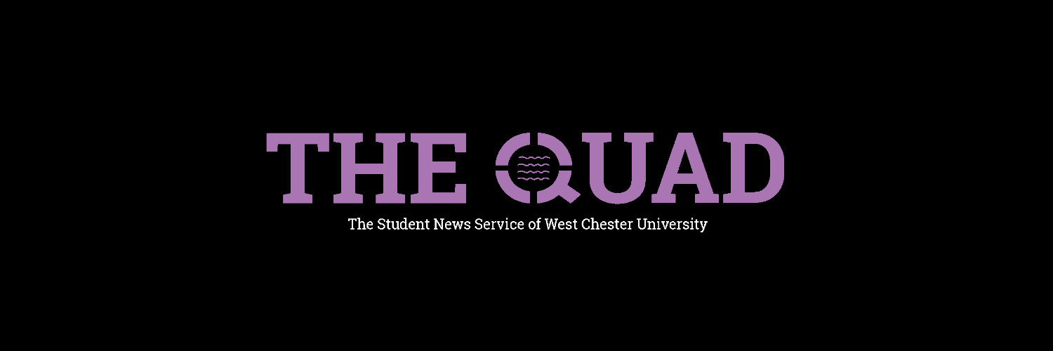 The Quad banner