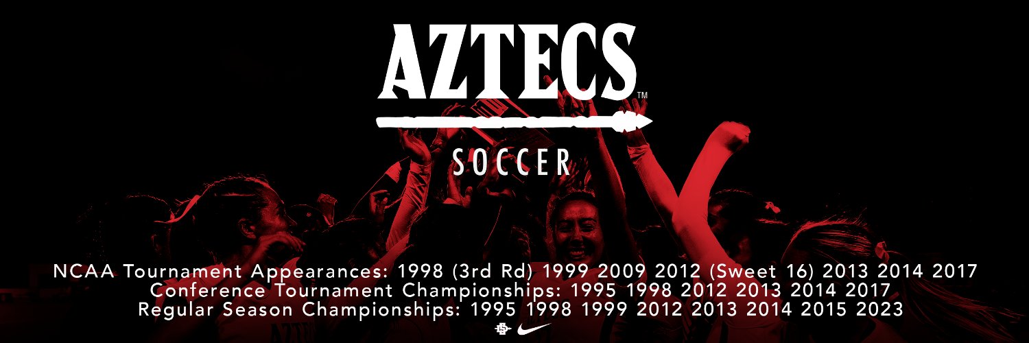 San Diego State Women's Soccer's banner