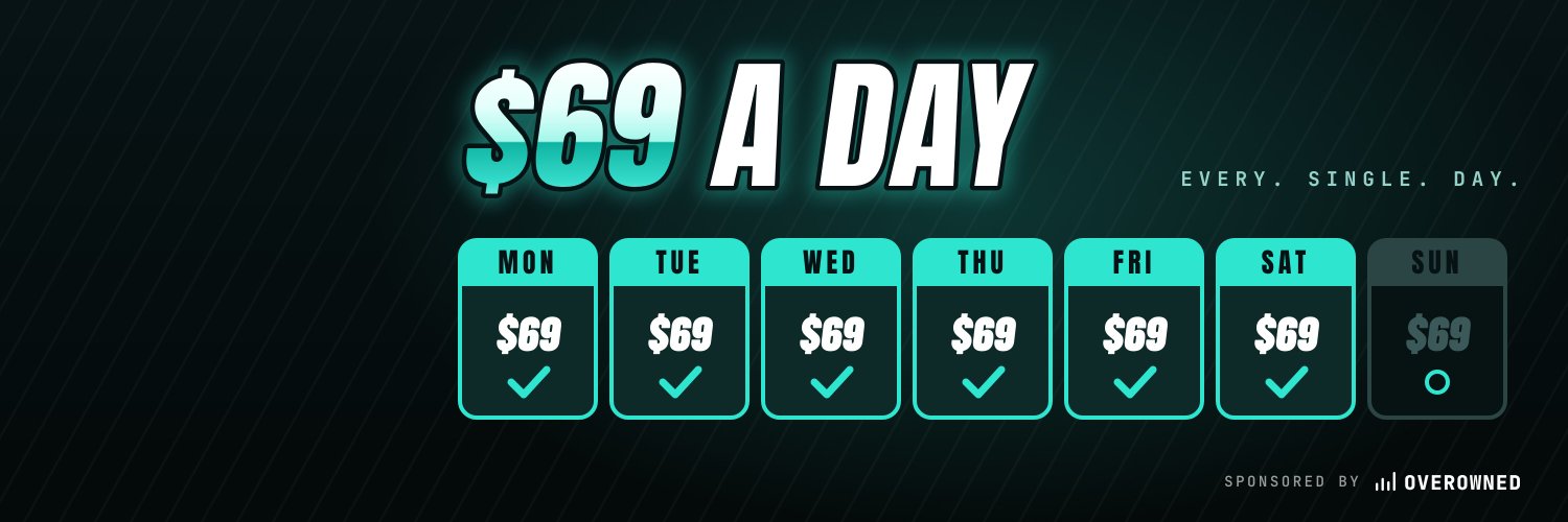 69aday69oneday's profile banner image
