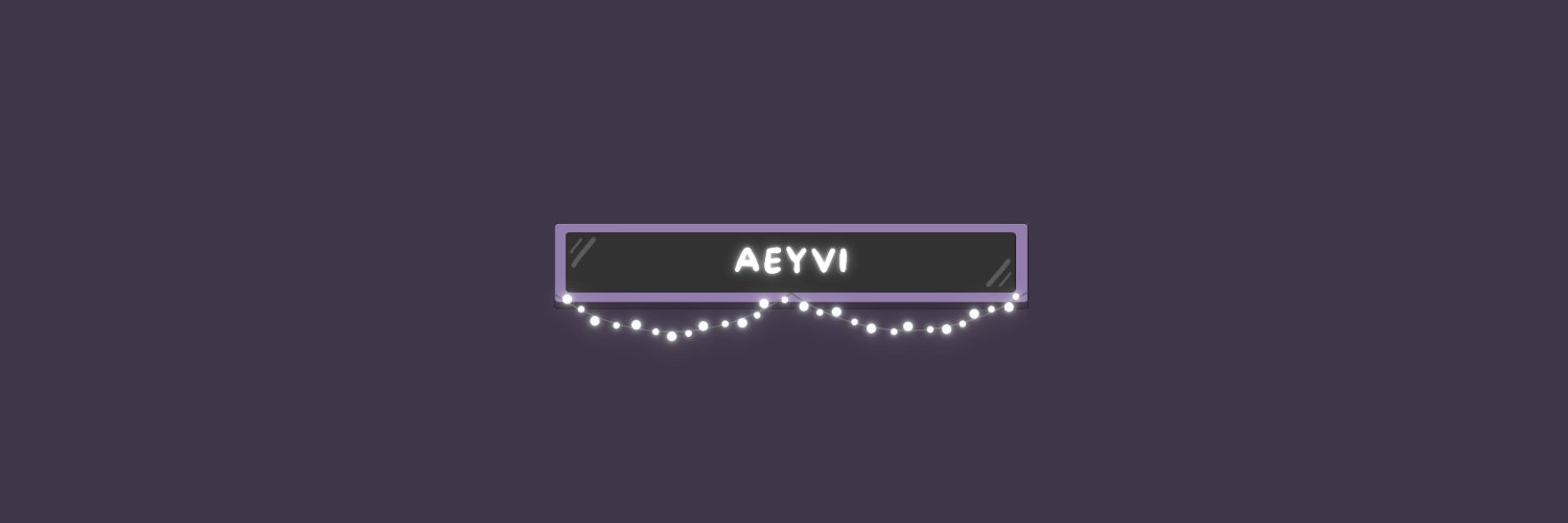 aeyvi's profile banner image