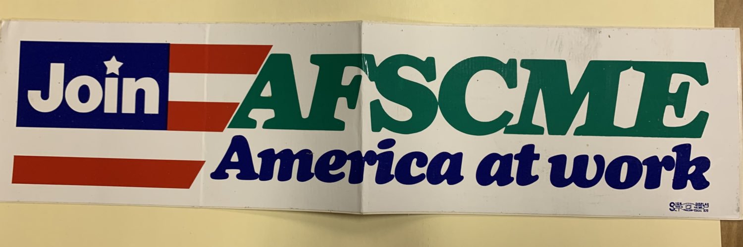 AFSCME Archivist banner