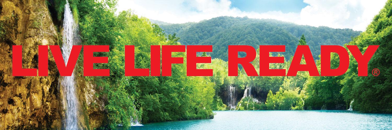 LIVE LIFE READY banner