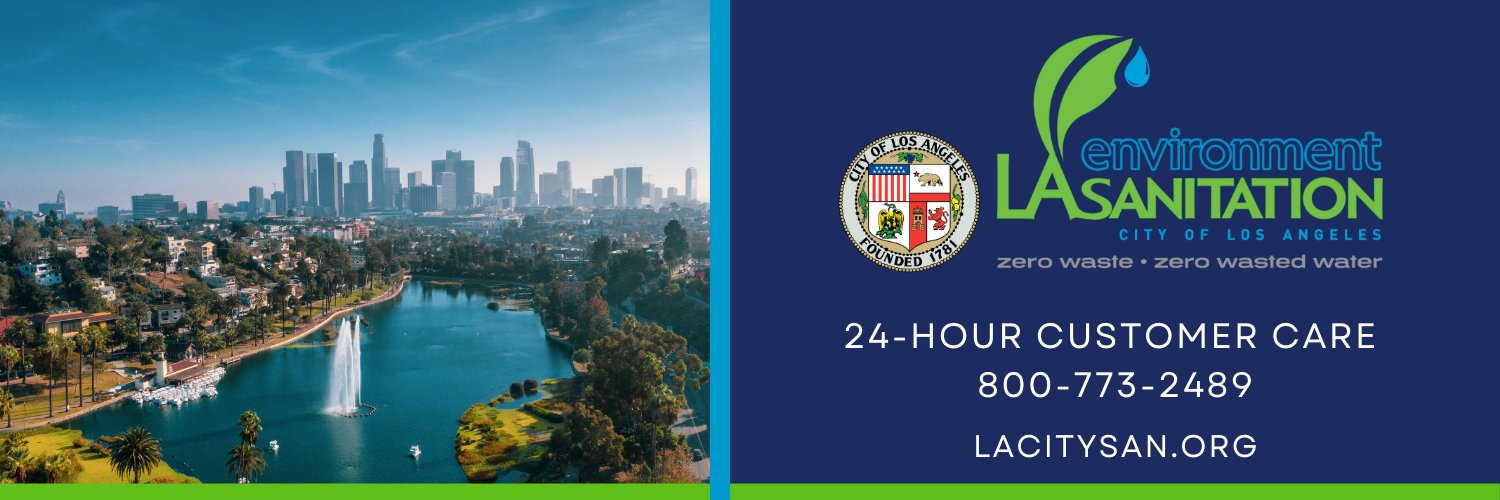 LA Sanitation & Environment ♻️💧🌳 Profile Banner