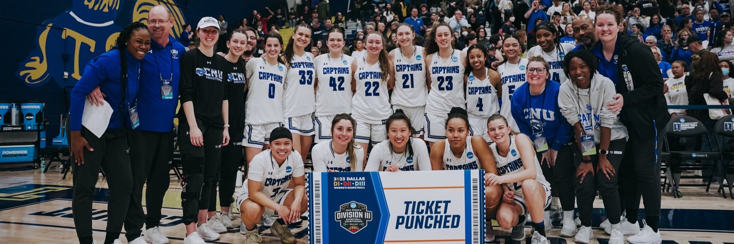 Christopher Newport WBB banner