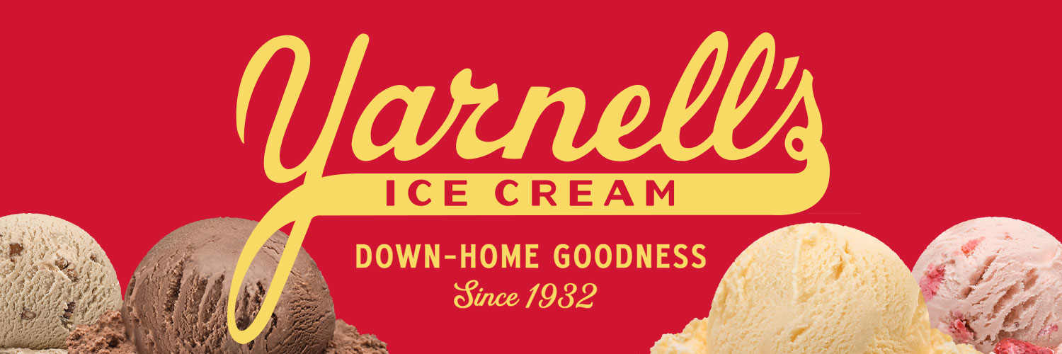 Yarnell's Ice Cream banner