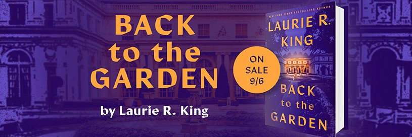 Laurie R King banner