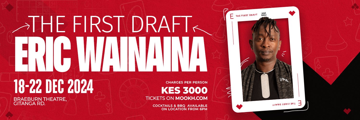 Eric Wainaina's banner