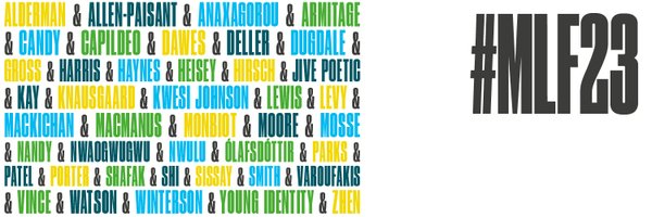 Manchester Literature Festival Profile Banner