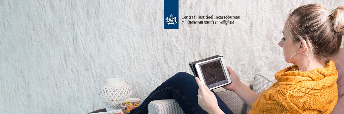 Centraal Justitieel Incassobureau (CJIB) banner