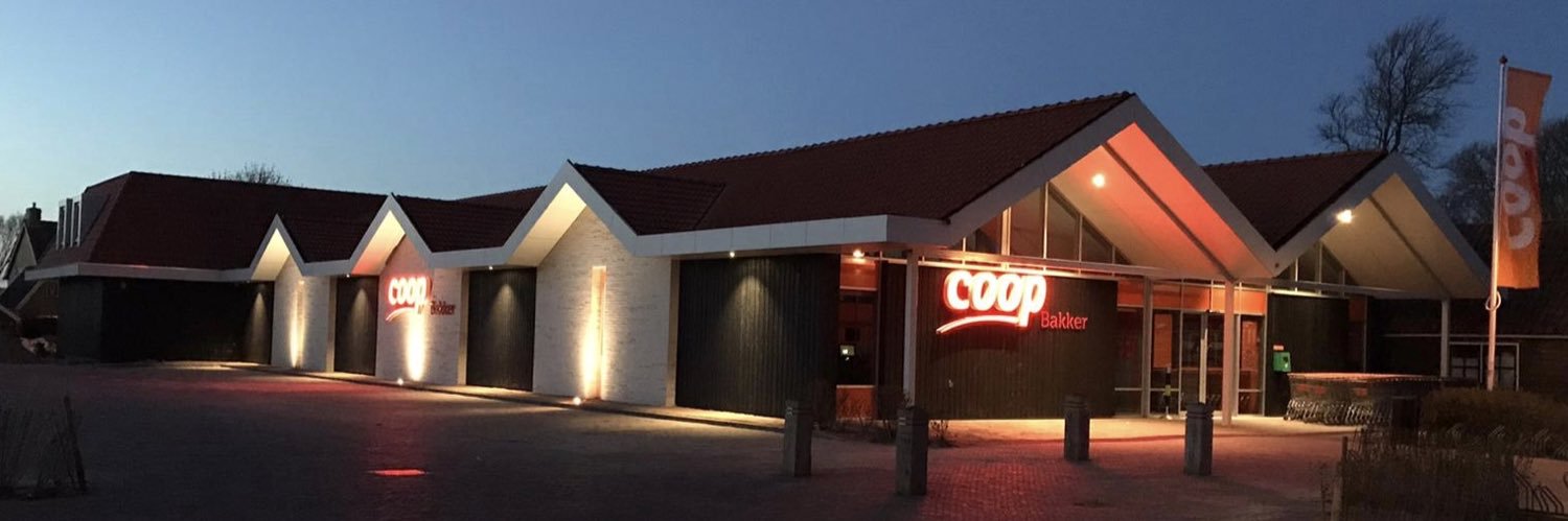 Coop Bakker Ameland banner