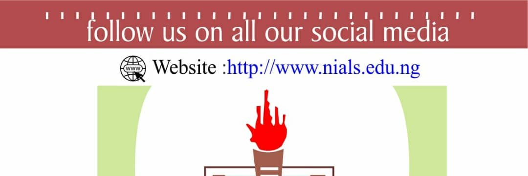 NIGERIAN INSTITUTE OF ADVANCED LEGAL STUDIES banner