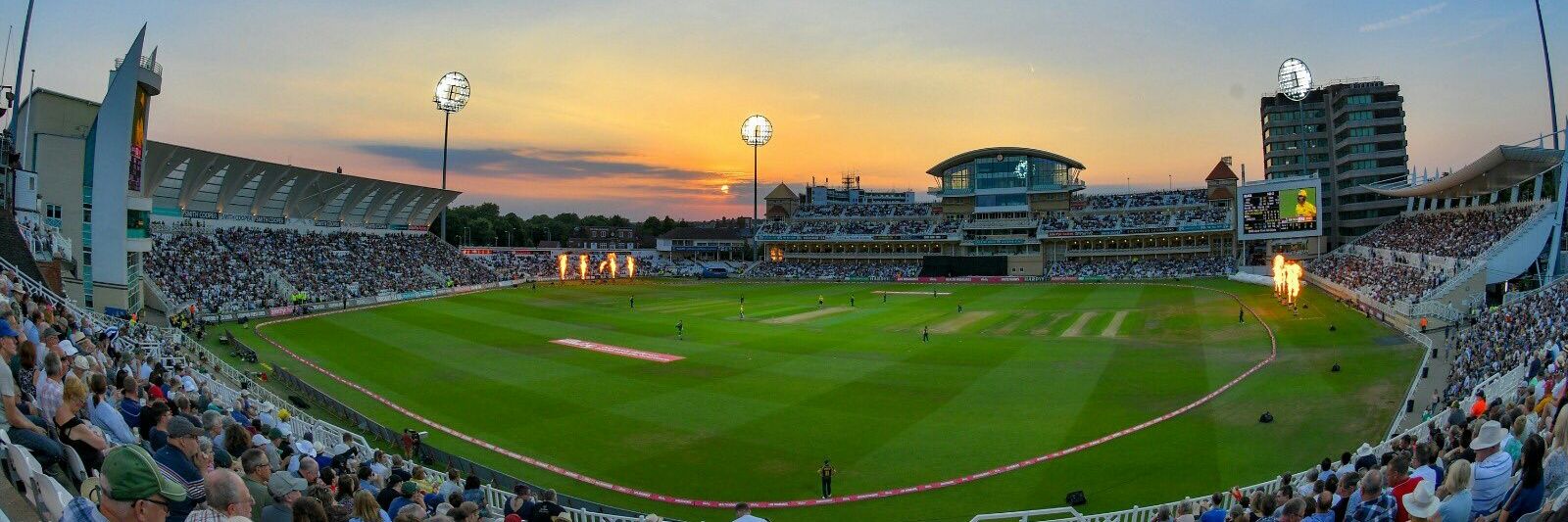 Notts C.C.C fans banner
