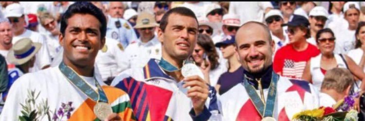 Leander Paes OLY banner