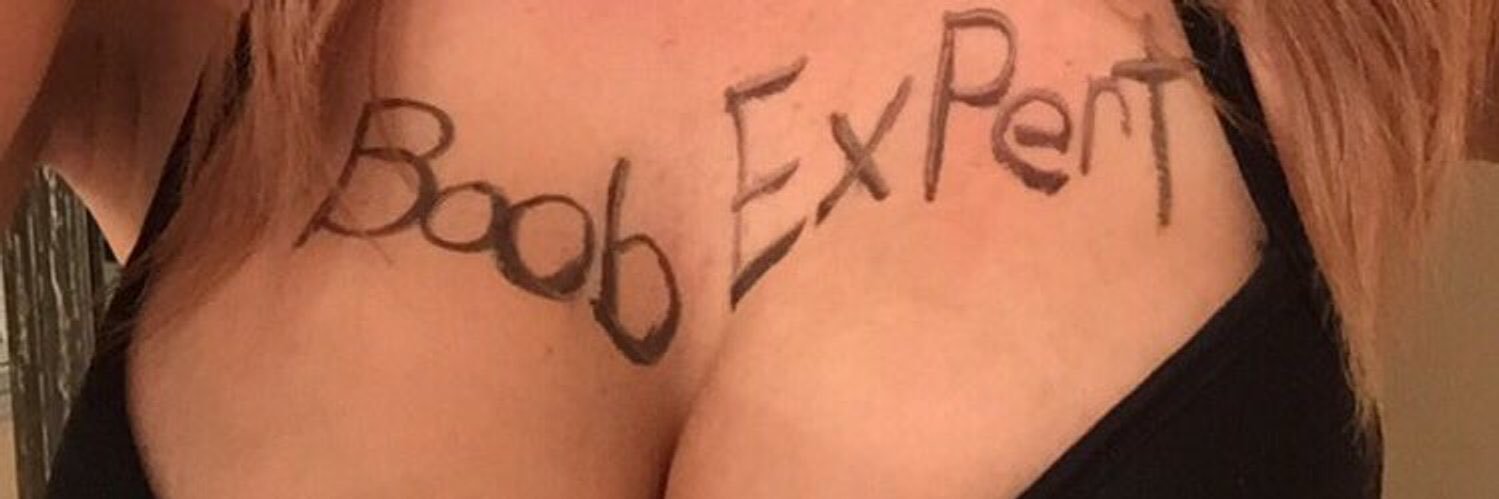 The Boob Expert banner