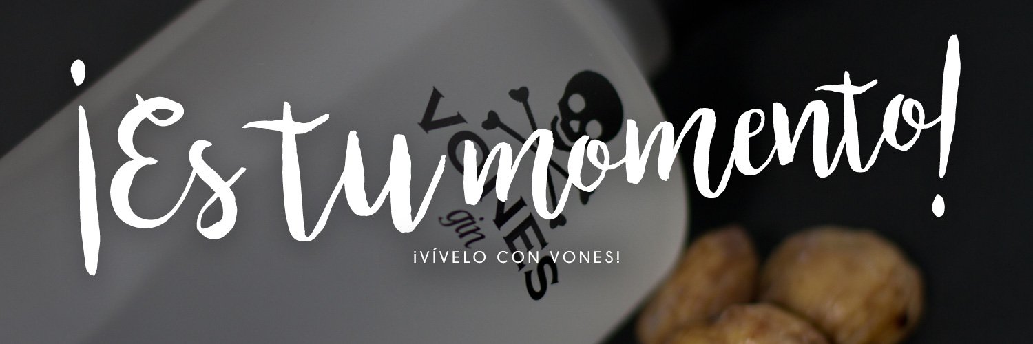 VONES gin banner