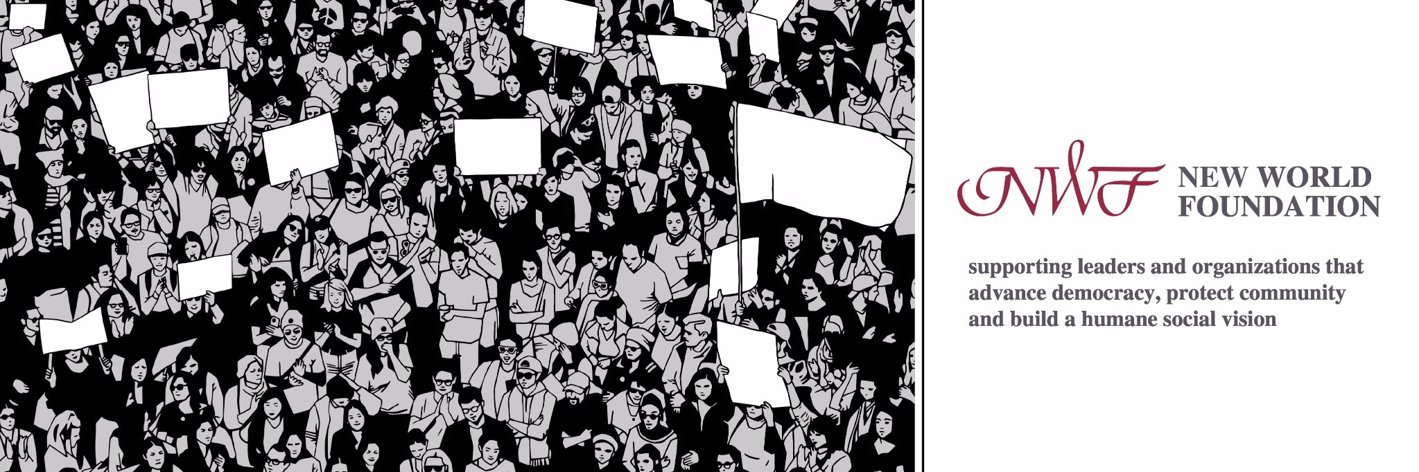 New World Foundation banner