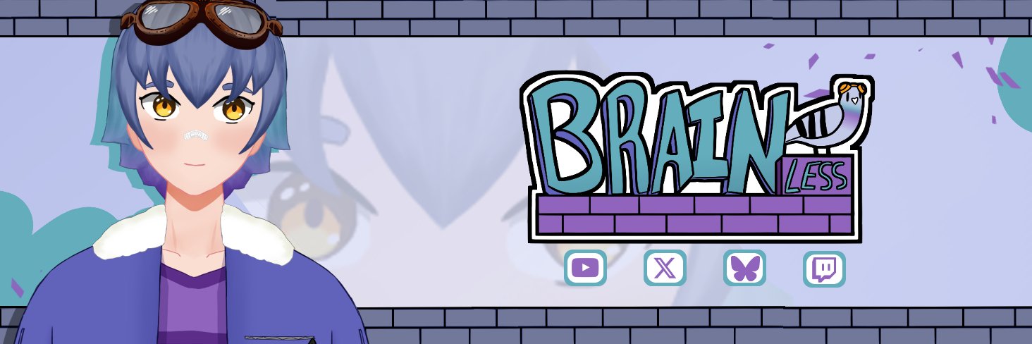 Brainless 🐦🧠 banner