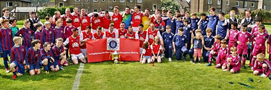 Lochgilphead Red Star AFC banner