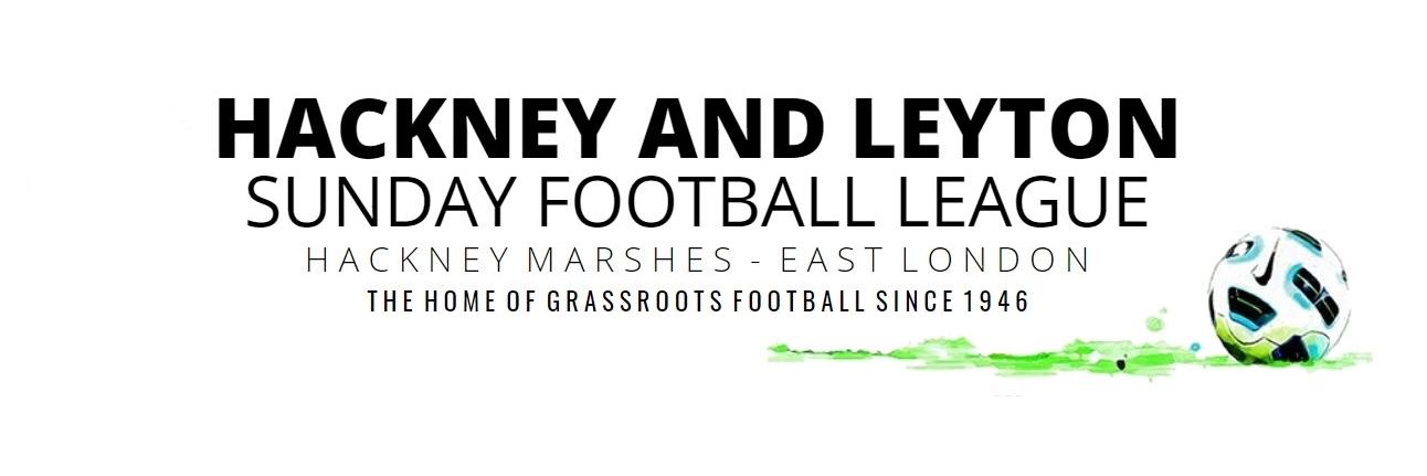 Hackney & Leyton Sunday Football League-1947-2021 banner