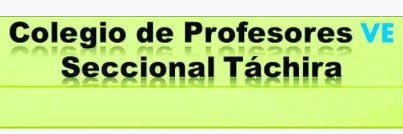 Colegio de Profesores Táchira banner