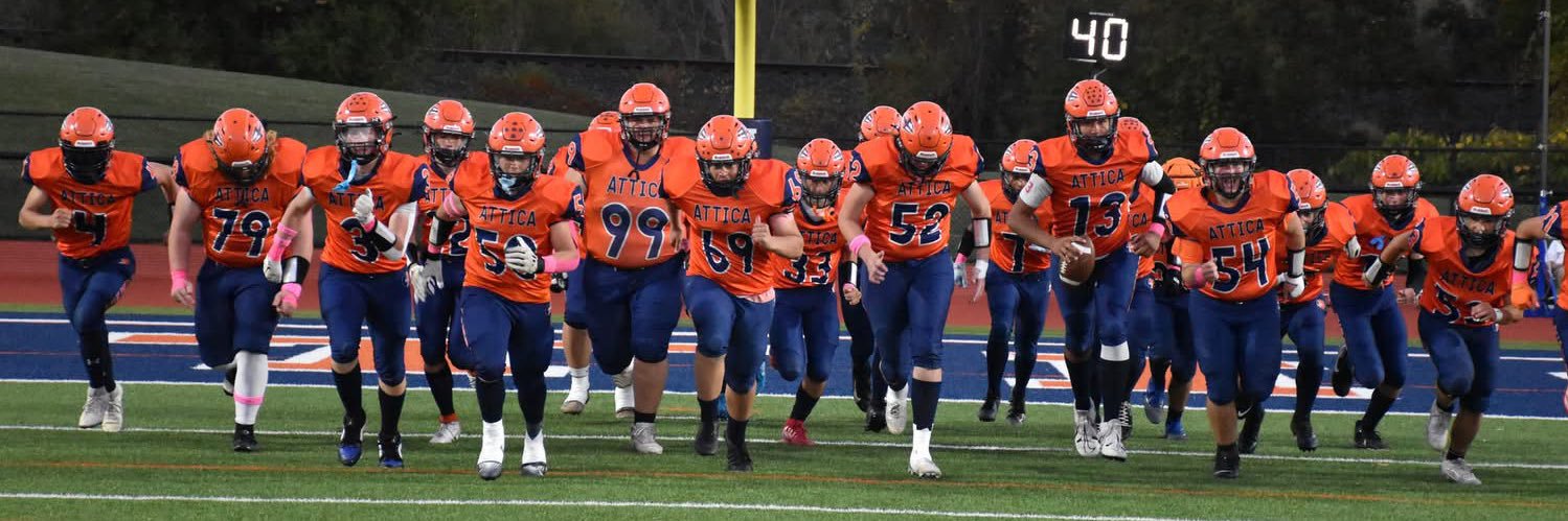 Attica Blue Devil Football banner
