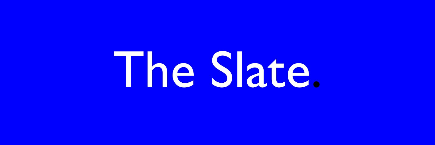 The Slate. banner