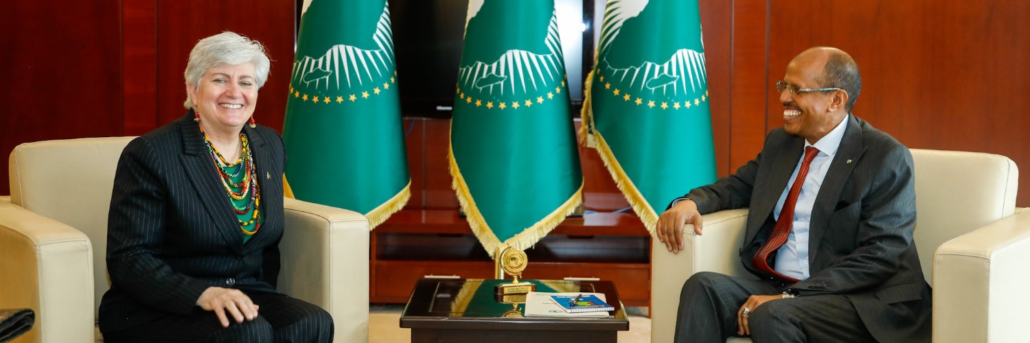 US Mission to the AU's banner