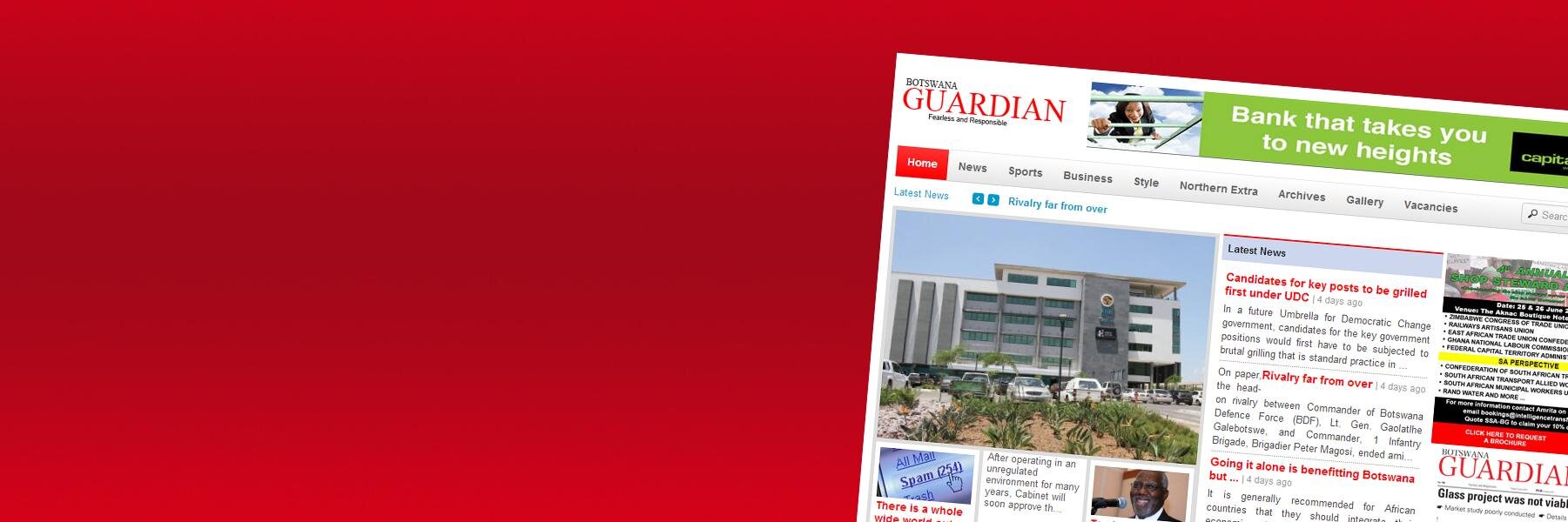 Botswana Guardian banner