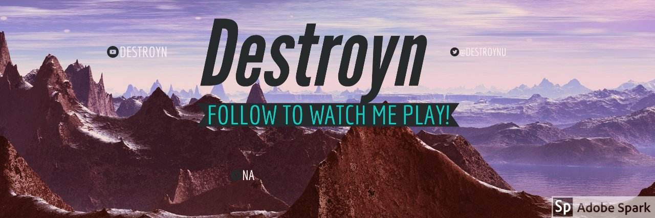 DestroynU's profile banner image