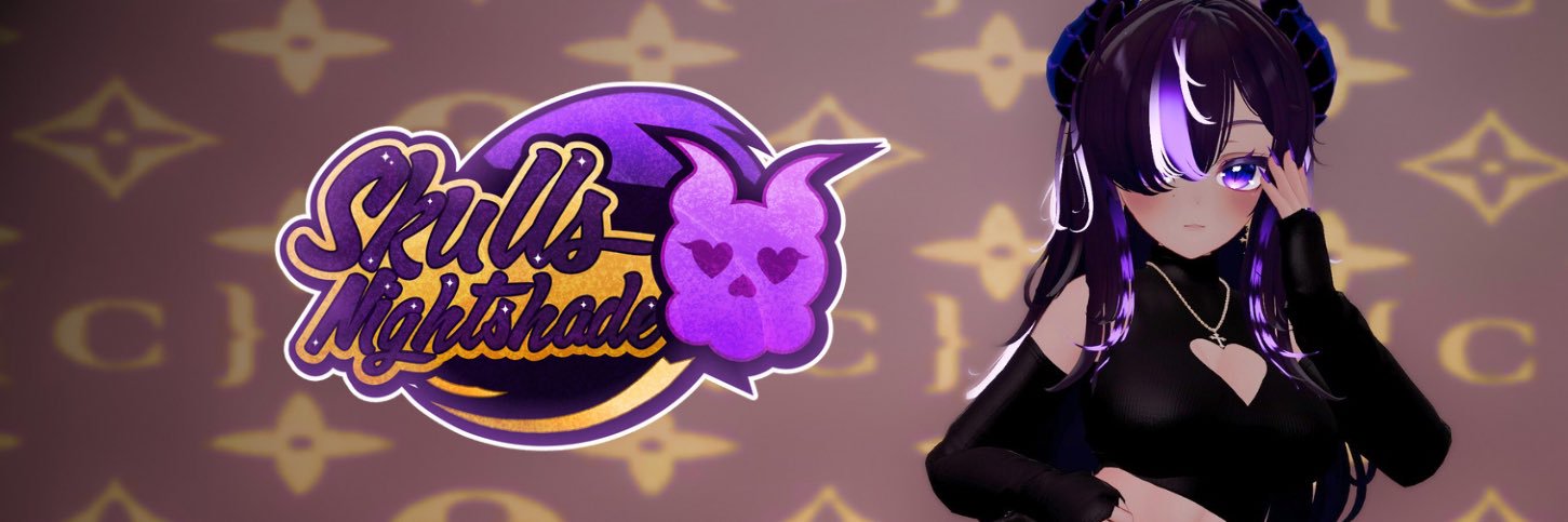 Skulls Nightshade | VTUBER✨'s banner