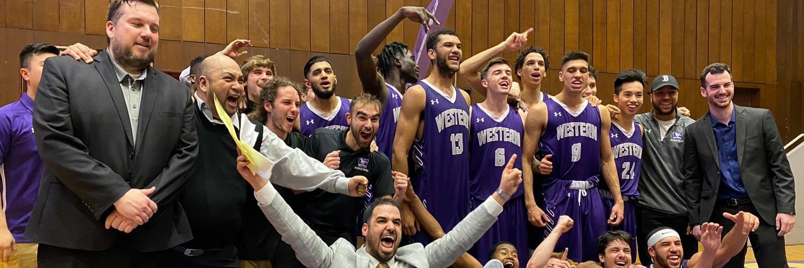 Western Men's Basketball banner