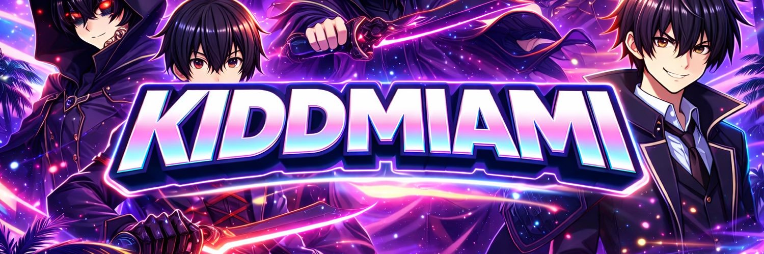 xKiddMiami's profile banner image