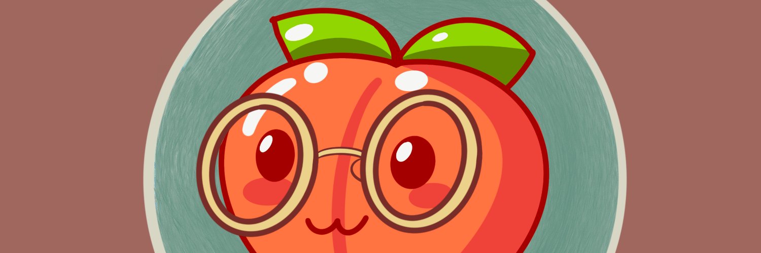 Peach banner