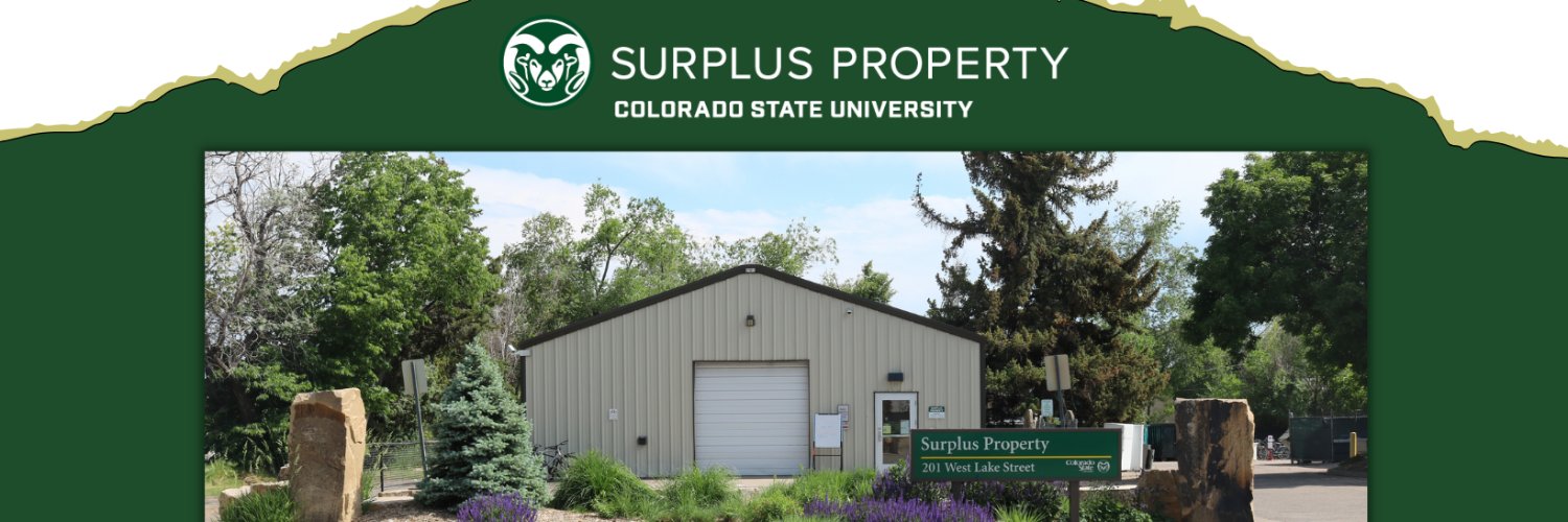 CSU Surplus Property banner