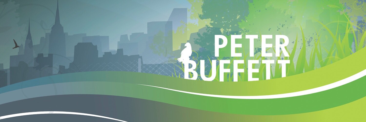 Peter Buffett us/we banner