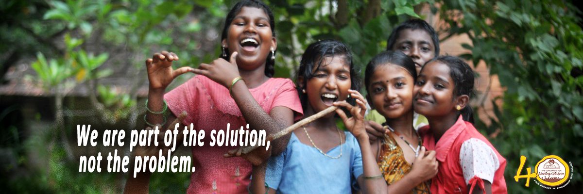 The Concerned for Working Children (CWC) banner