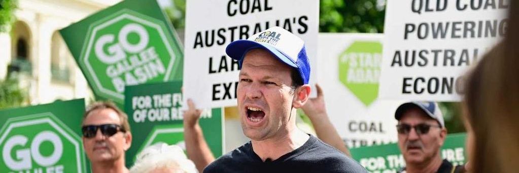 Senator Matt Canavan's banner