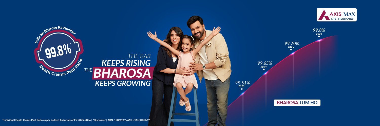 Axis Max Life Insurance banner