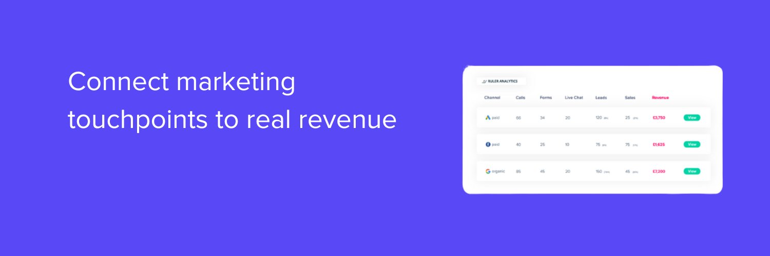 Ruler Analytics banner