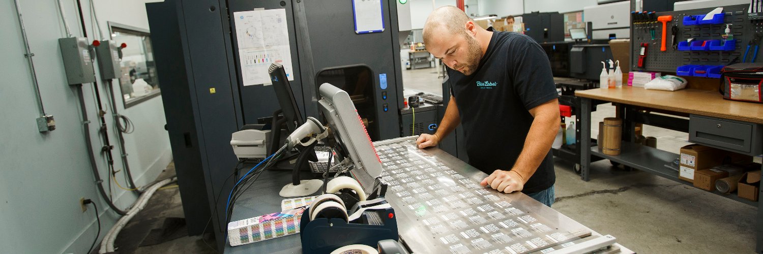 Blue Label Packaging Co banner