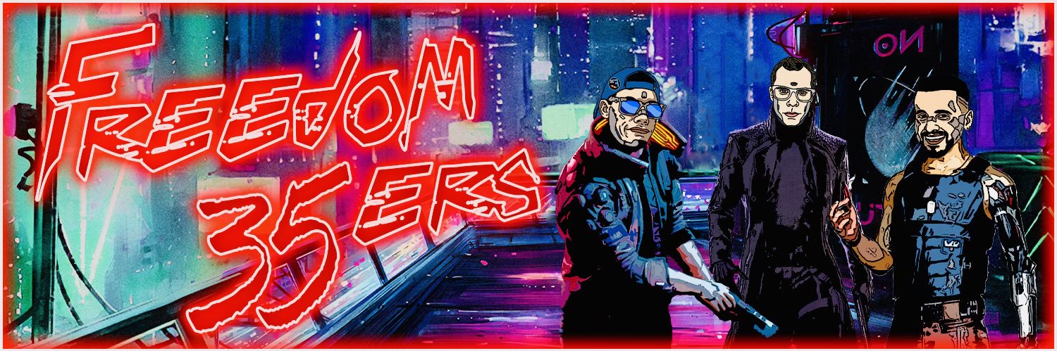 T.J. l Freedom 35ers banner