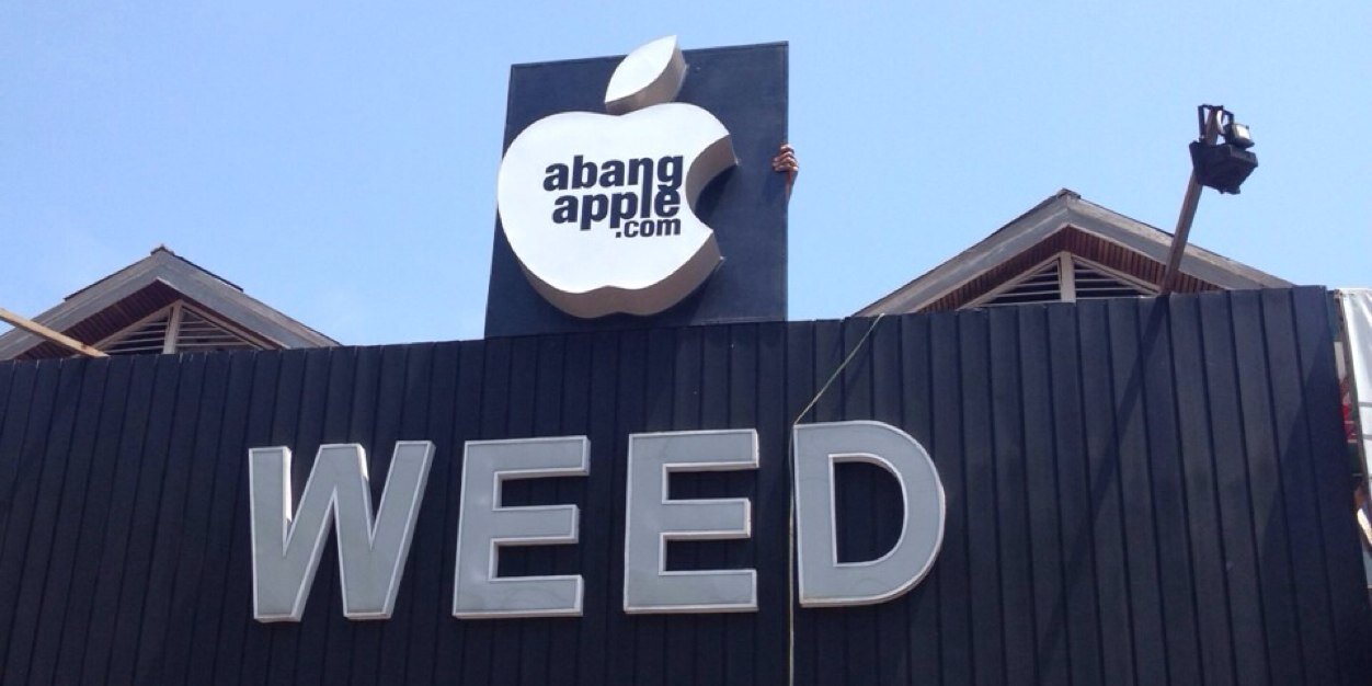 Abang Apple banner