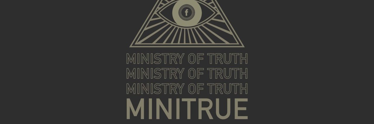 US Ministry of Truth banner