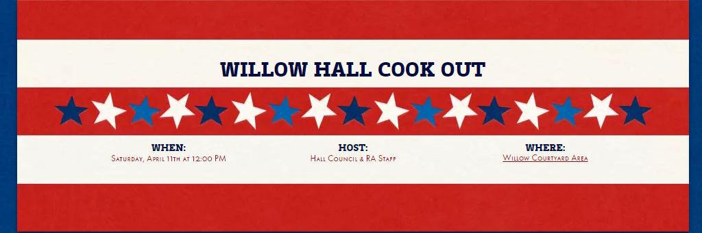 RWUwillowhall's profile banner image