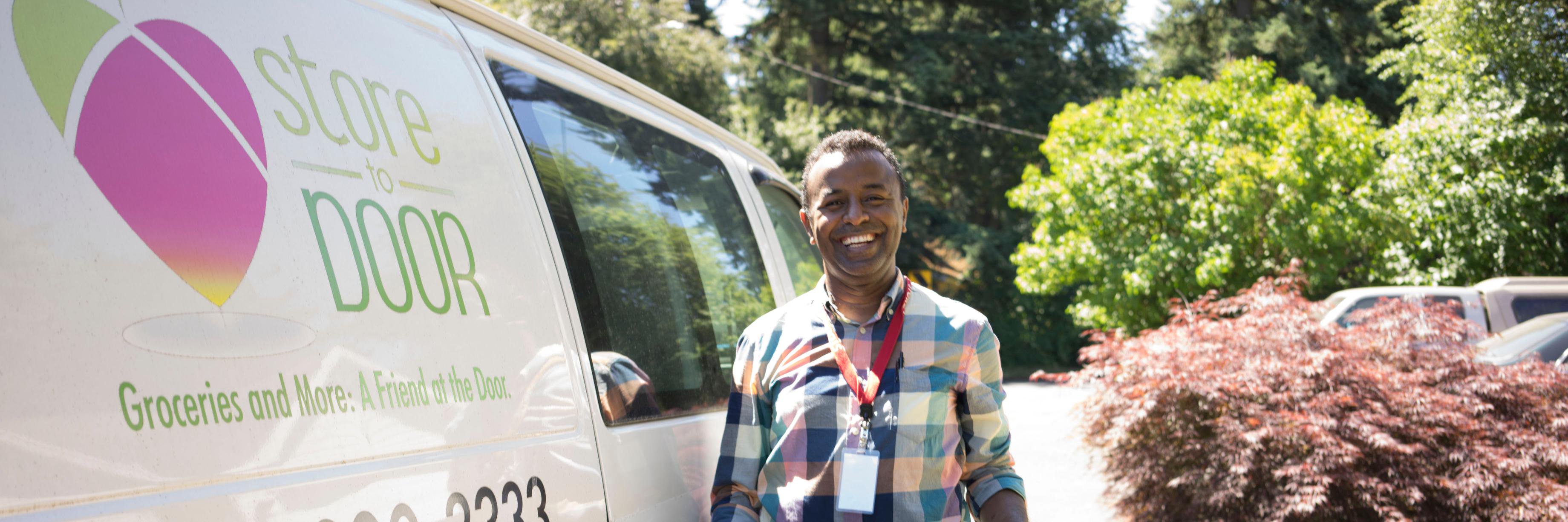 Store to Door banner