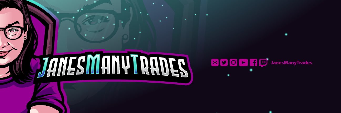 🦋 JanesManyTrades banner