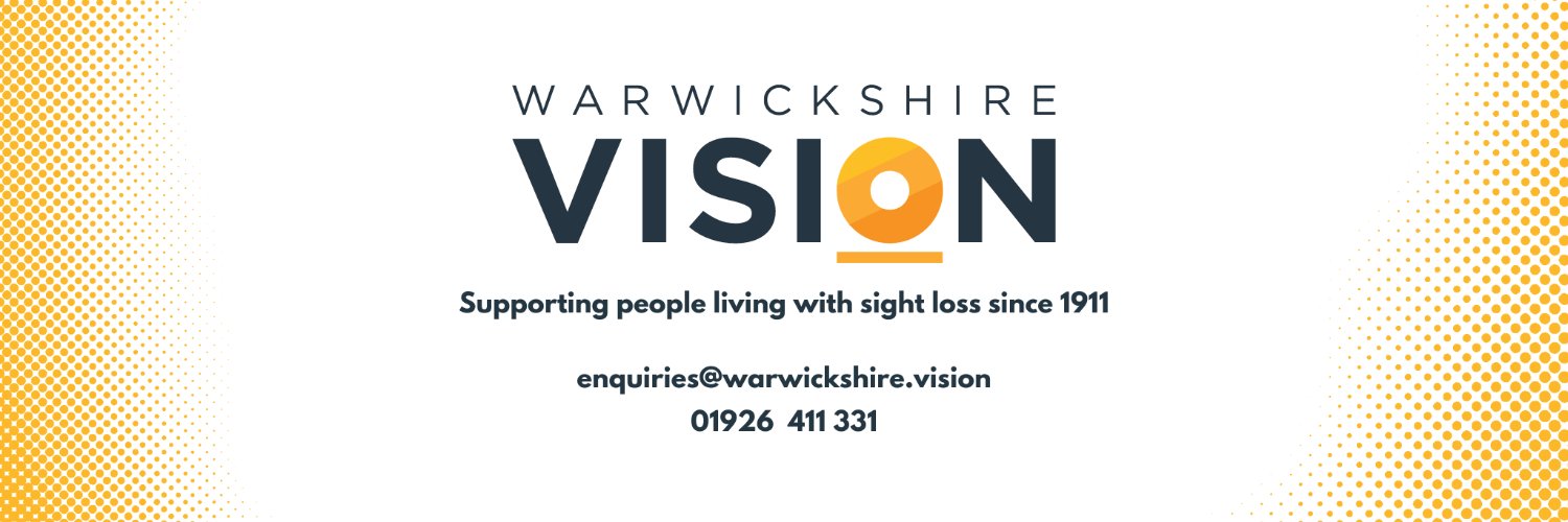 Warwickshire Vision Support banner